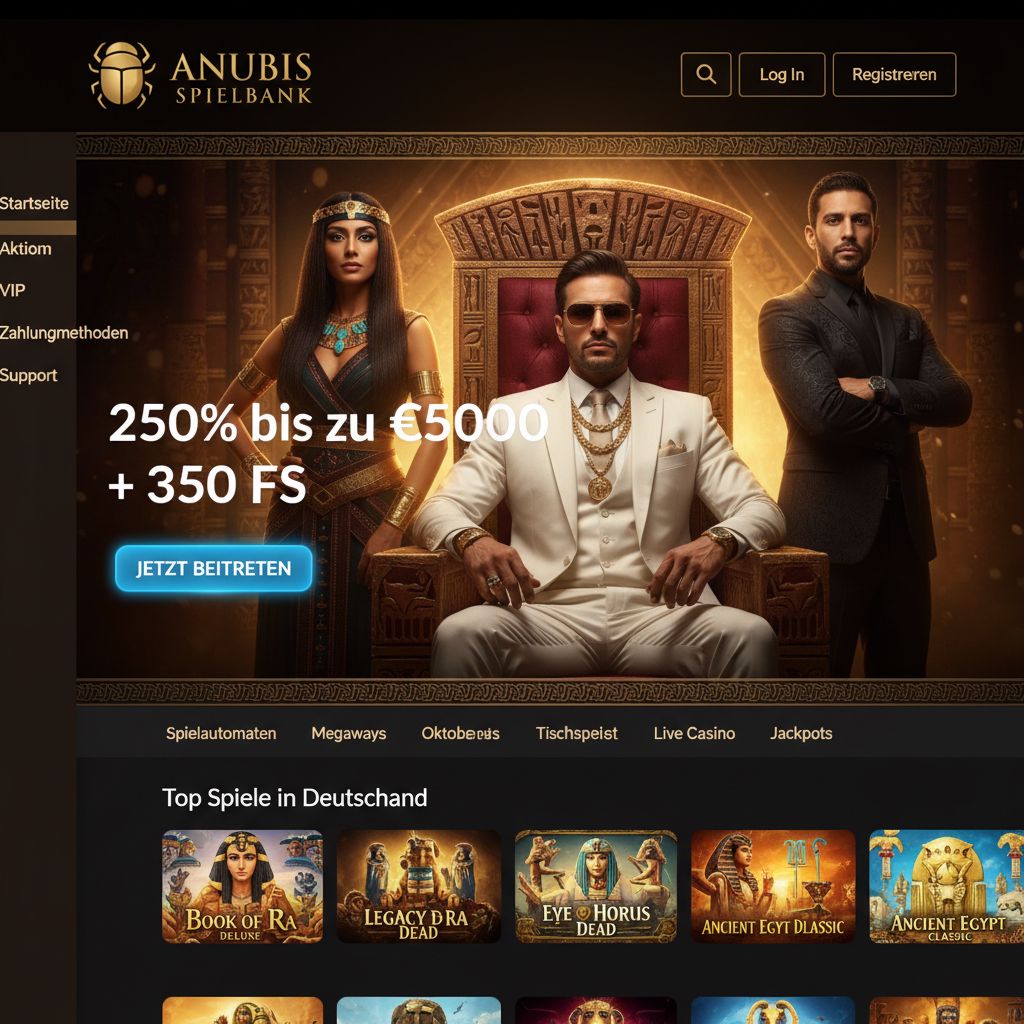 Startseite des Online Casinos Realz mit Spielelobby